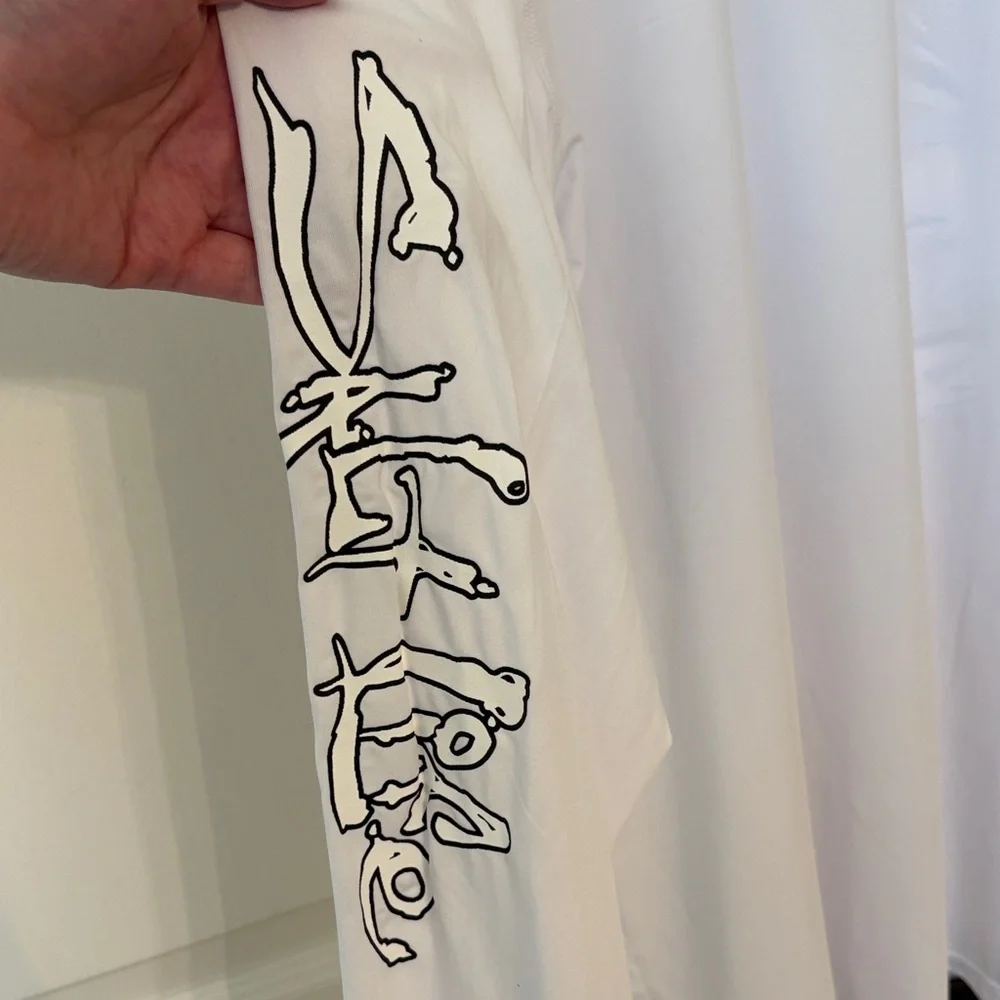 Ingear White Salt Life Aruba UPF 50+ Performance Fishing Long Sleeve Shirt - Picture 6 of 7